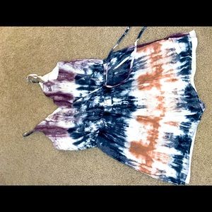 Tye dye romper ONE ❤️ Clothing from Los Angeles